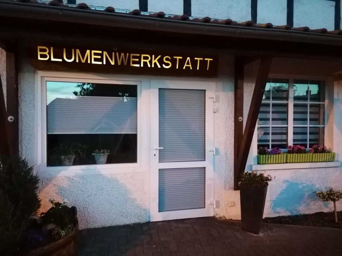 Blumenwerkstatt Mit Sauna Und Jacuzzi Dankerode  Exterior foto